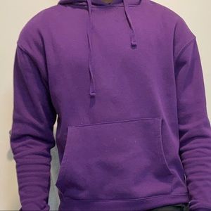 Purple hoodie